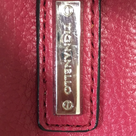 Pink leather Tignanello shoulder or crossbody EUC - Picture 5 of 7